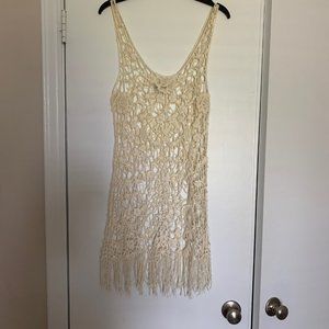 Free People Crochet Slip Dress XS